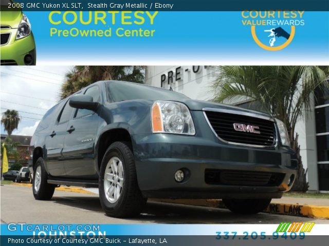 2008 GMC Yukon XL SLT in Stealth Gray Metallic