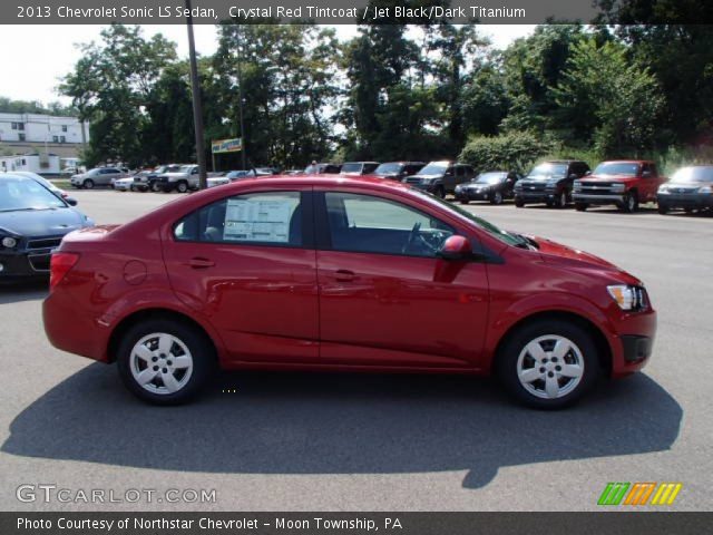 2013 Chevrolet Sonic LS Sedan in Crystal Red Tintcoat