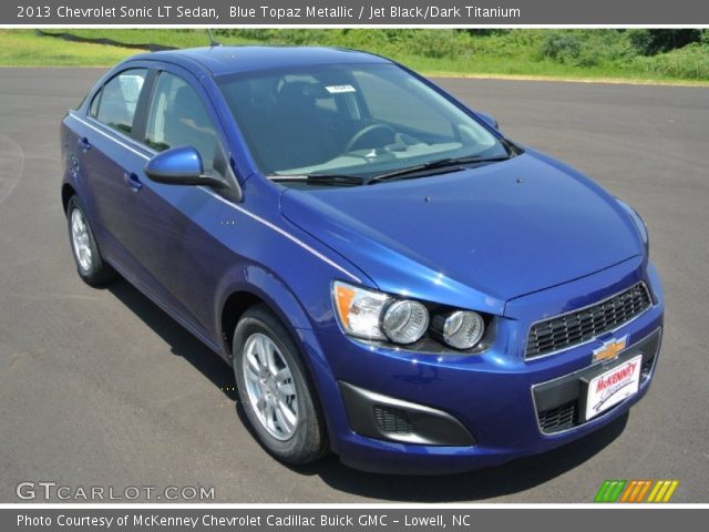 2013 Chevrolet Sonic LT Sedan in Blue Topaz Metallic