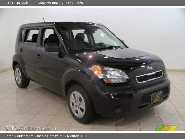 2011 Kia Soul 1.6 in Shadow Black