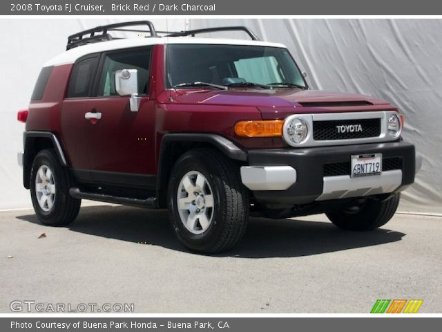 2008 Toyota FJ Cruiser  in Brick Red