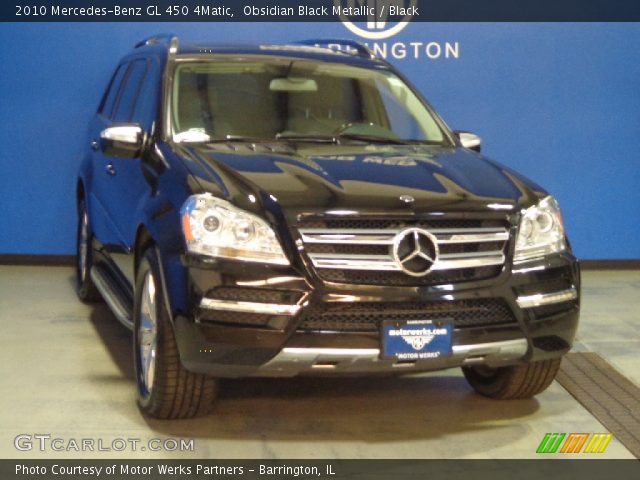 2010 Mercedes-Benz GL 450 4Matic in Obsidian Black Metallic