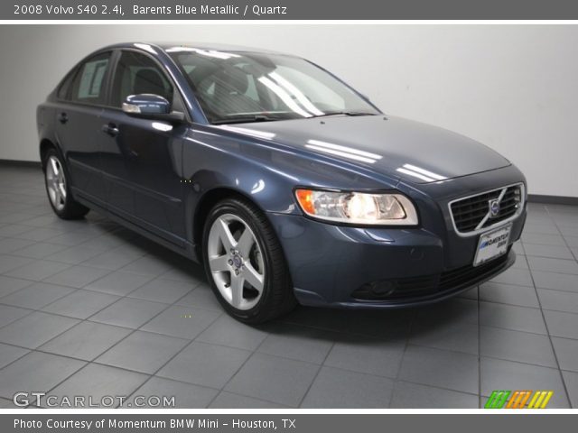 2008 Volvo S40 2.4i in Barents Blue Metallic