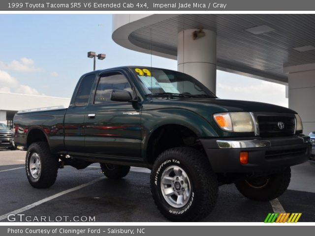 1999 Toyota Tacoma SR5 V6 Extended Cab 4x4 in Imperial Jade Mica