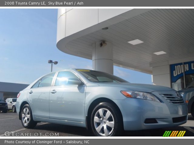 2008 Toyota Camry LE in Sky Blue Pearl