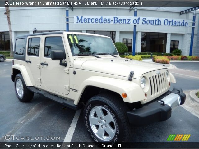 2011 Jeep Wrangler Unlimited Sahara 4x4 in Sahara Tan