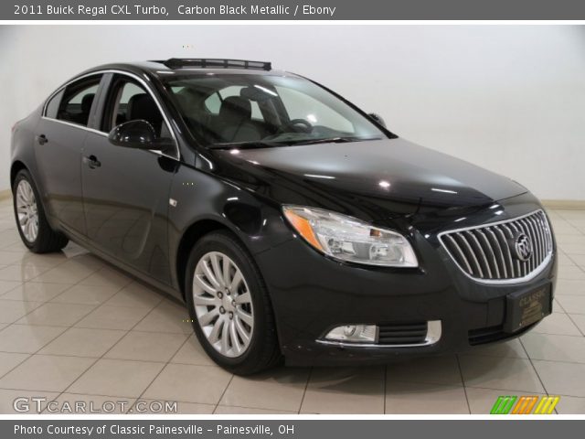 2011 Buick Regal CXL Turbo in Carbon Black Metallic