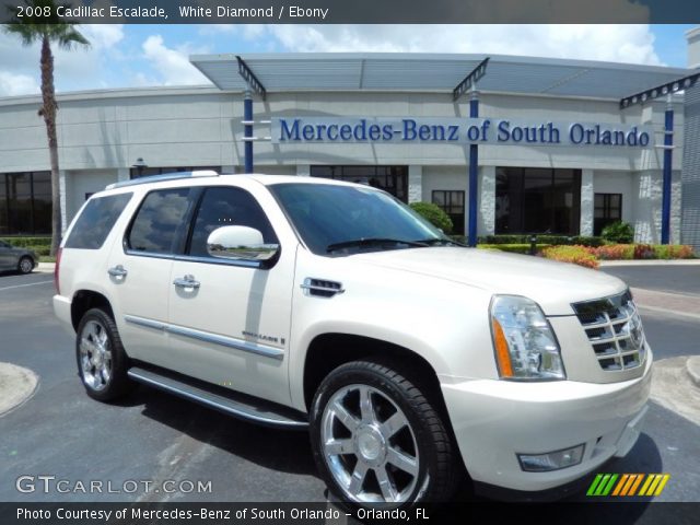 2008 Cadillac Escalade  in White Diamond