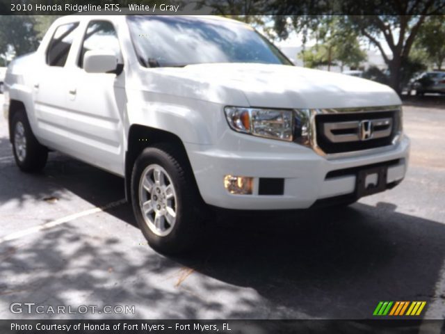 2010 Honda Ridgeline RTS in White