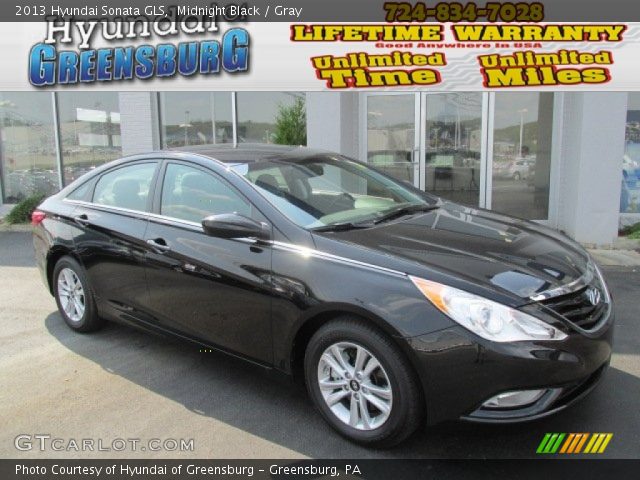 2013 Hyundai Sonata GLS in Midnight Black