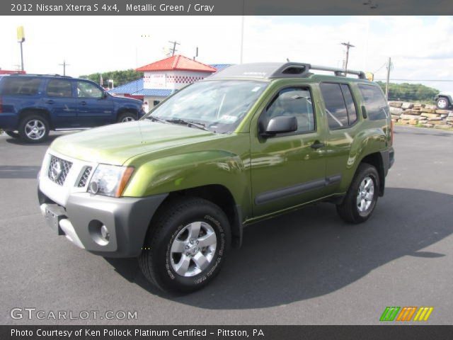 2012 Nissan Xterra S 4x4 in Metallic Green