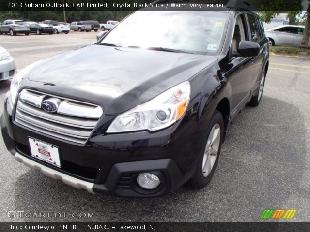 2013 Subaru Outback 3.6R Limited in Crystal Black Silica