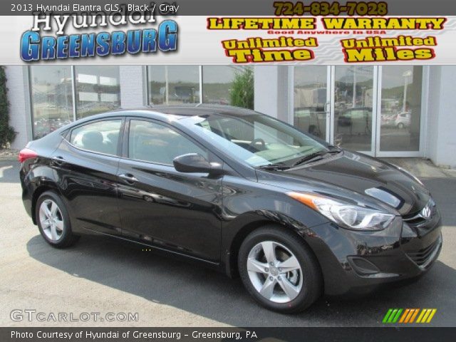 2013 Hyundai Elantra GLS in Black