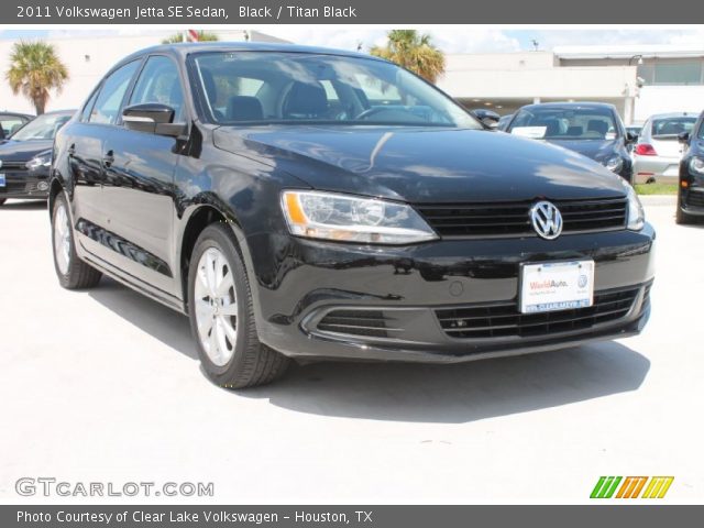 2011 Volkswagen Jetta SE Sedan in Black