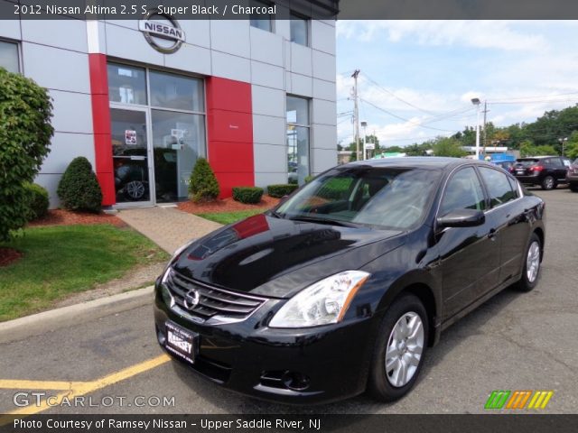2012 Nissan Altima 2.5 S in Super Black