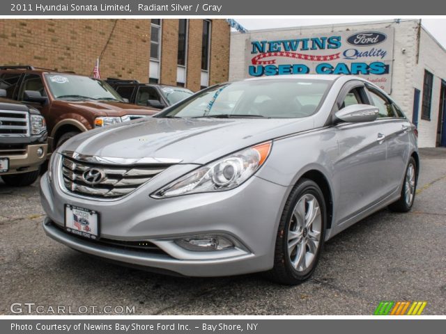 2011 Hyundai Sonata Limited in Radiant Silver