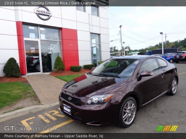 2010 Scion tC  in Sizzling Crimson Mica