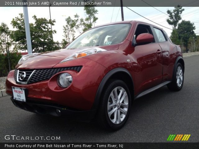 2011 Nissan Juke S AWD in Cayenne Red