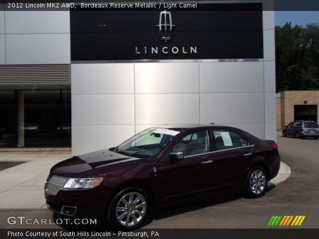 2012 Lincoln MKZ AWD in Bordeaux Reserve Metallic