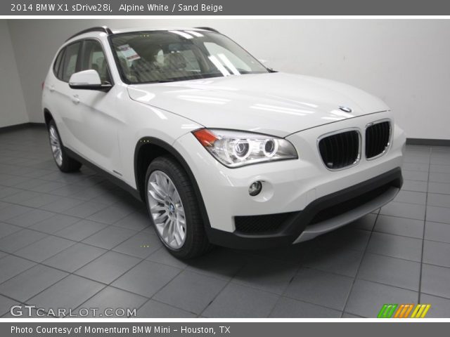 2014 BMW X1 sDrive28i in Alpine White