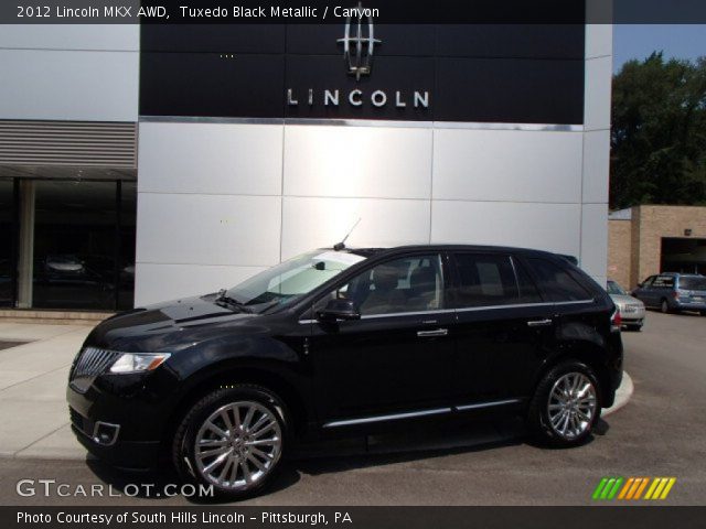 2012 Lincoln MKX AWD in Tuxedo Black Metallic