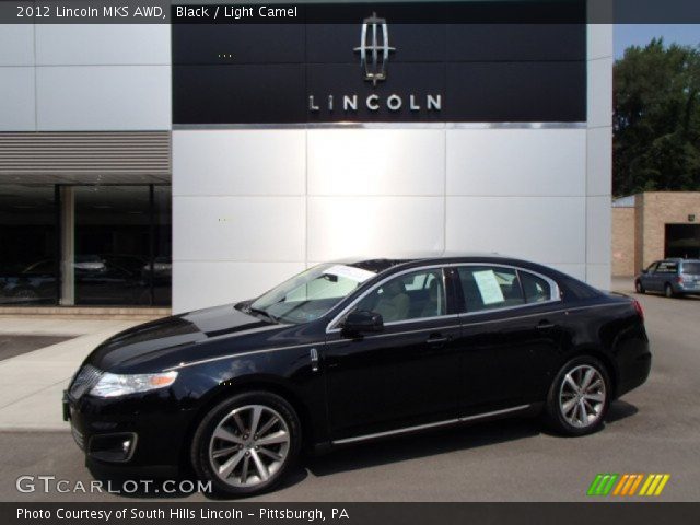 2012 Lincoln MKS AWD in Black