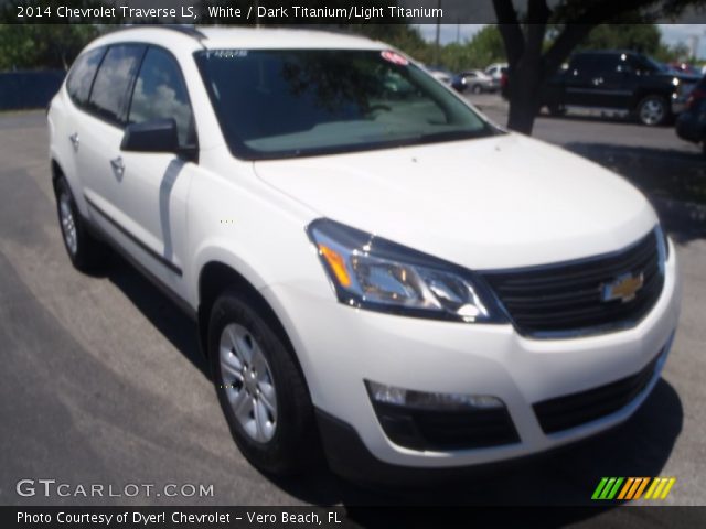 2014 Chevrolet Traverse LS in White