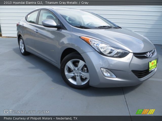 2013 Hyundai Elantra GLS in Titanium Gray Metallic