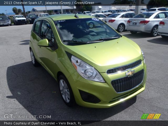 2013 Chevrolet Spark LT in Jalapeno (Green)