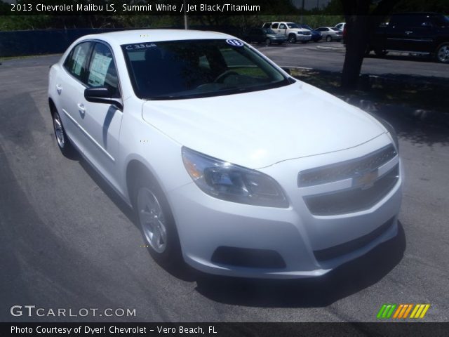 2013 Chevrolet Malibu LS in Summit White