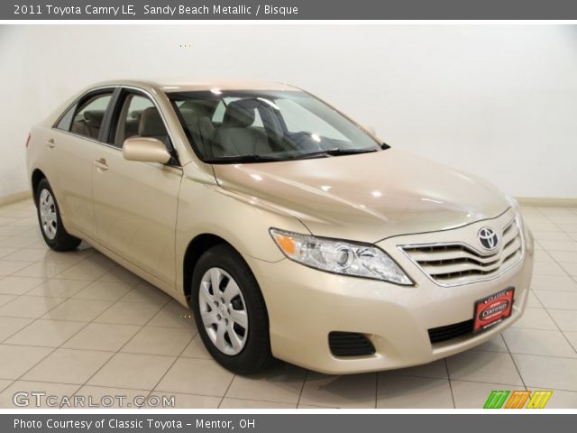 2011 Toyota Camry LE in Sandy Beach Metallic