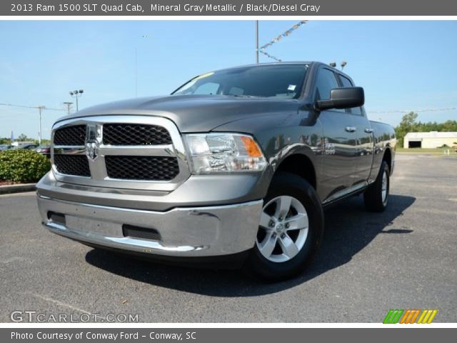 2013 Ram 1500 SLT Quad Cab in Mineral Gray Metallic
