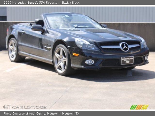 2009 Mercedes-Benz SL 550 Roadster in Black