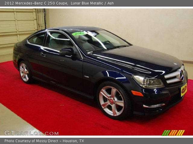 2012 Mercedes-Benz C 250 Coupe in Lunar Blue Metallic