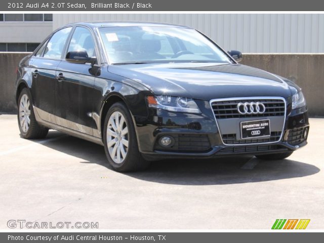 2012 Audi A4 2.0T Sedan in Brilliant Black