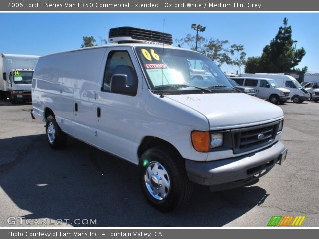 2006 Ford E Series Van E350 Commercial Extended in Oxford White
