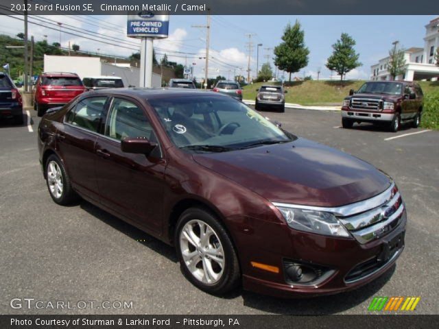 2012 Ford Fusion SE in Cinnamon Metallic