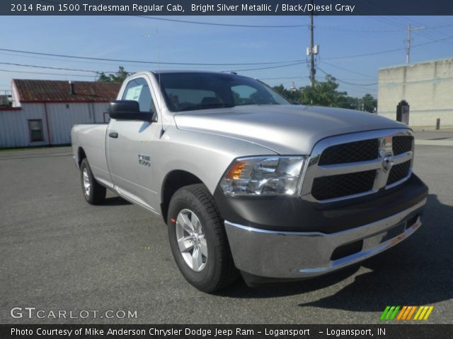 2014 Ram 1500 Tradesman Regular Cab in Bright Silver Metallic