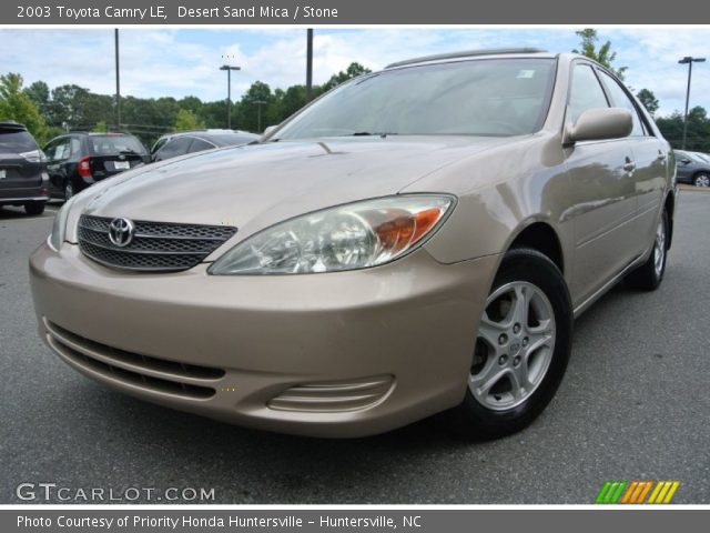 2003 Toyota Camry LE in Desert Sand Mica