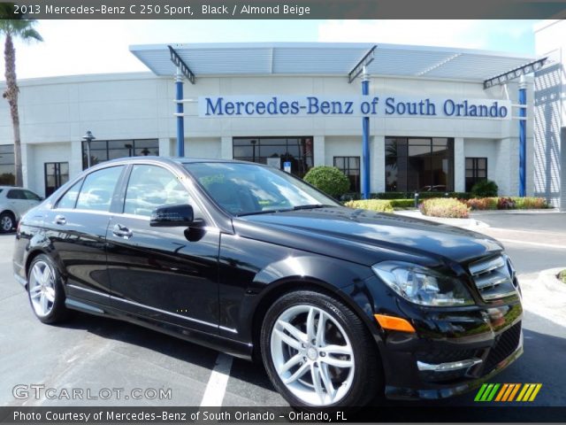 2013 Mercedes-Benz C 250 Sport in Black