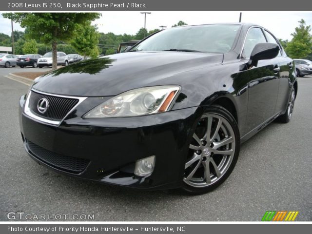2008 Lexus IS 250 in Black Sapphire Pearl