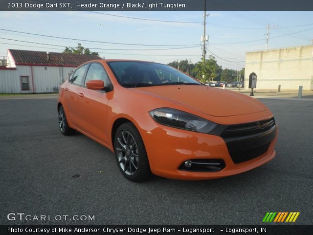 2013 Dodge Dart SXT in Header Orange