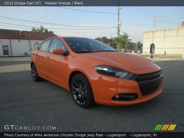 2013 Dodge Dart SXT in Header Orange