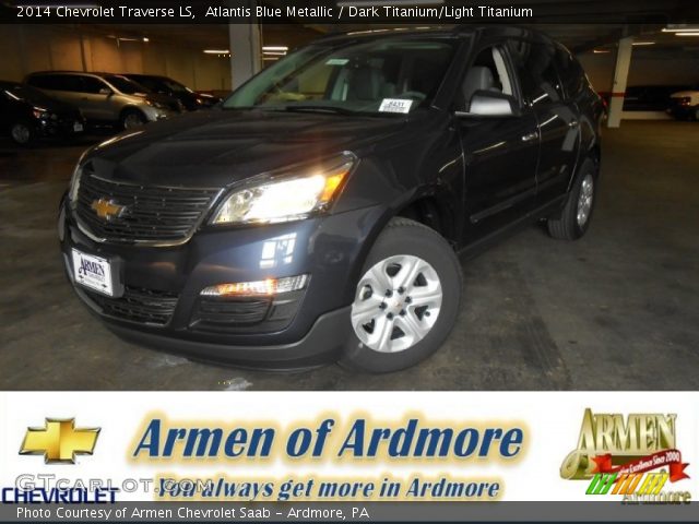 2014 Chevrolet Traverse LS in Atlantis Blue Metallic