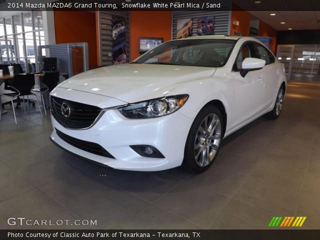 2014 Mazda MAZDA6 Grand Touring in Snowflake White Pearl Mica