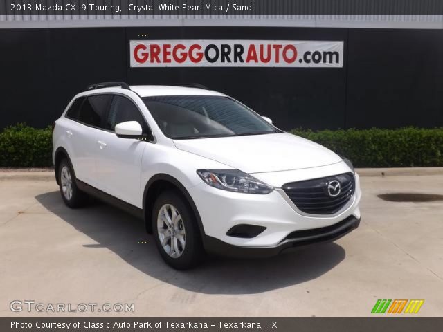 2013 Mazda CX-9 Touring in Crystal White Pearl Mica