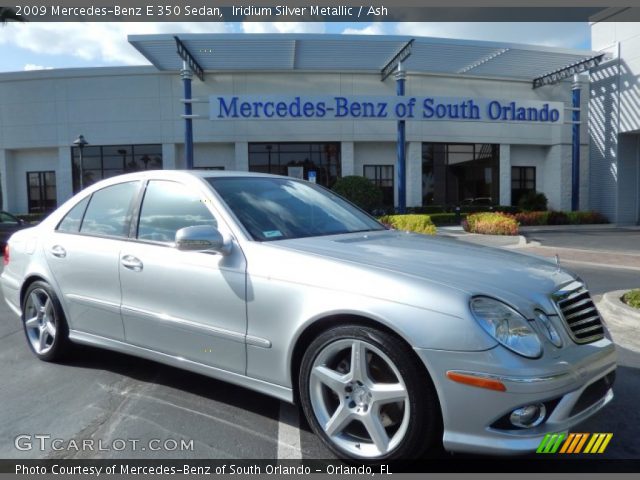 2009 Mercedes-Benz E 350 Sedan in Iridium Silver Metallic
