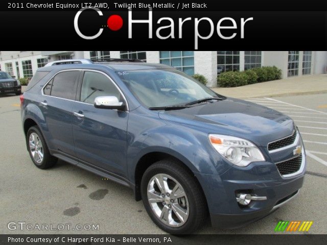 2011 Chevrolet Equinox LTZ AWD in Twilight Blue Metallic