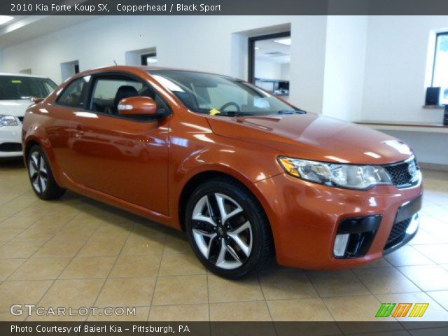 2010 Kia Forte Koup SX in Copperhead