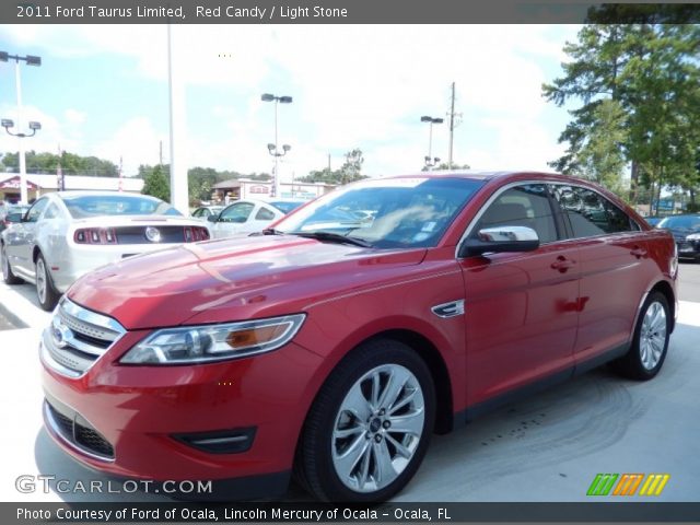 2011 Ford Taurus Limited in Red Candy